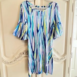 Lilly Pulitzer Lindell Dress Shore Perfection 🦚💙